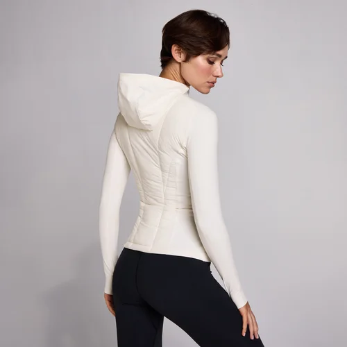 MP Damen SculptForm Hybrid-Jacke – Pearl