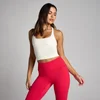 MP Damen Tempo Strappy Racerback Tank-Top – Vanille