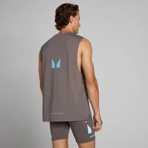 MP Herren Hybrid Mesh Tank - Aschgrau - Size XXL