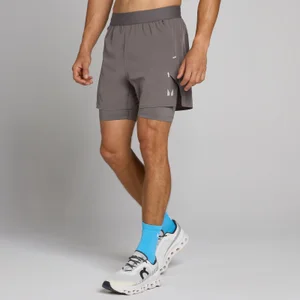 MP Hybrid Lightweight 5" 2-in-1 Shorts für Herren - Aschgrau - Size XS