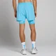 MP Herren Hybrid Lightweight 5" 2-in-1 Shorts - Cerulean Blue