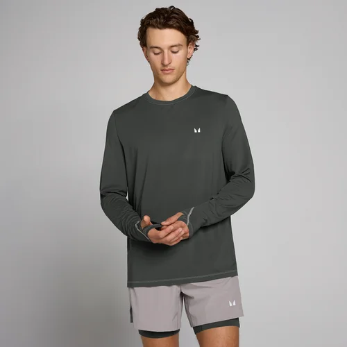 MP Velocity Ultra Langarmshirt für Herren - Vintage-Schwarz