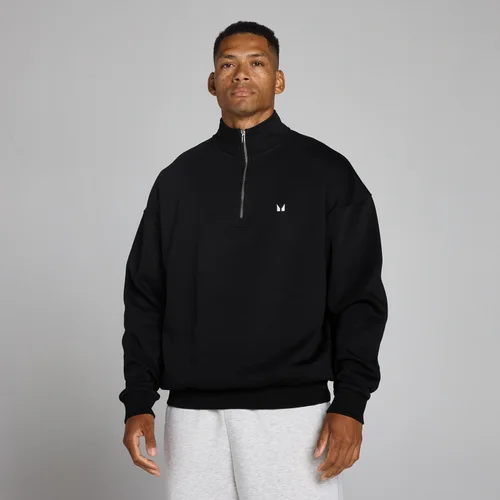 MP Men's Rest Day Oversized 1/4 Zip - Black