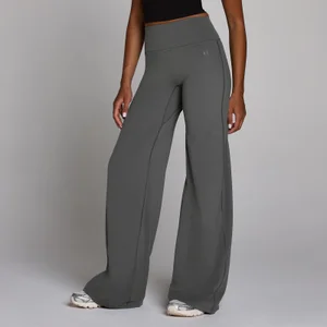 MP Damen Tempo Petite Wide Leg Leggings – Dunkelgrau - Size S