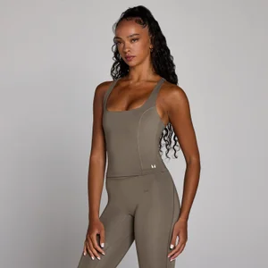 MP Damen Training Racerback Tank-Top – Espresso - Size L
