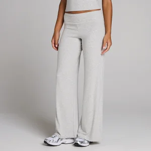 MP Gerippte Wide-Leg-Leggings für Damen – Grau meliert - Size XS