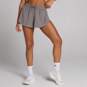 MP Woven Floaty Shorts für Damen – Dunkle Trüffel - Size S