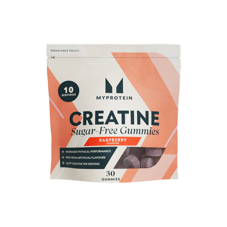 Kreatin Gummies - 30 Gummies - 10Portionen - Raspberry (Sugar-Free)