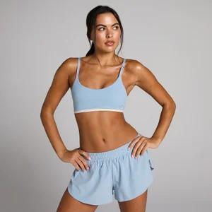 MP Damen Tempo Contrast Sport-BH - Denimblau - Size XS
