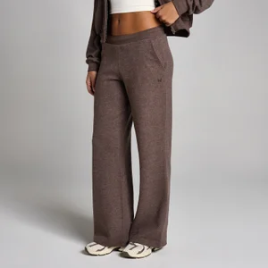 MP Damen-Jogginghose Soft Touch mit mittlerer Leibhöhe und geradem Bein – Kakao meliert - Size S