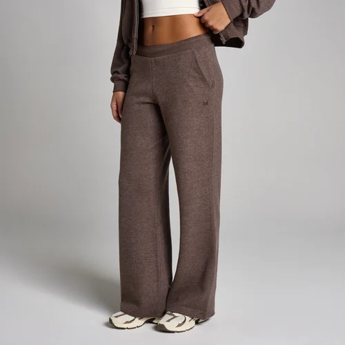 MP Damen-Jogginghose Soft Touch mit mittlerer Leibhöhe und geradem Bein – Kakao meliert