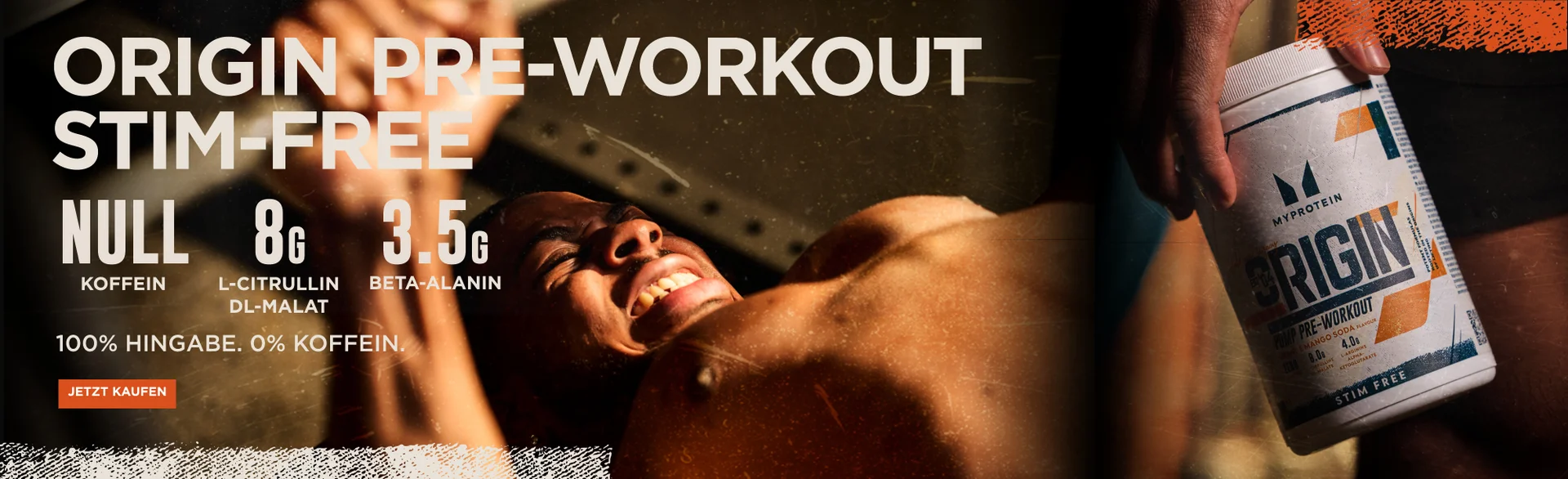 Origin pre workout stim free